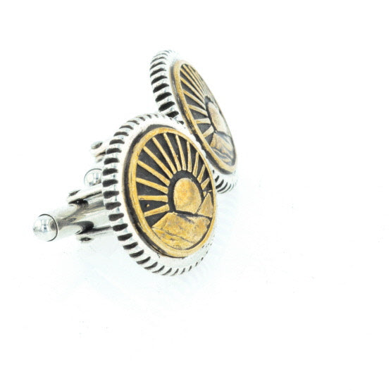 Sun Concho Cufflinks