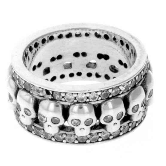 king baby womens skull ring