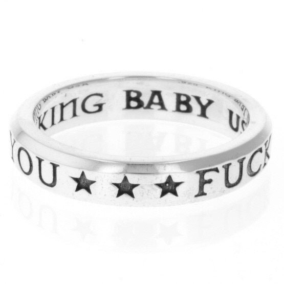 king baby fuck you ring