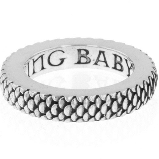 king baby dragon scale ring