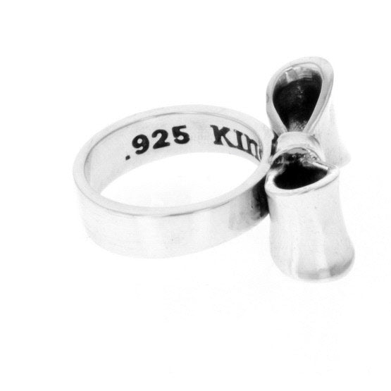 king baby small bow ring