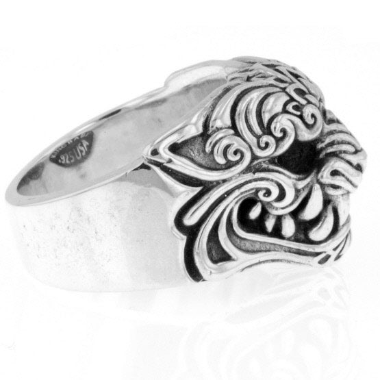 king baby oni mask ring