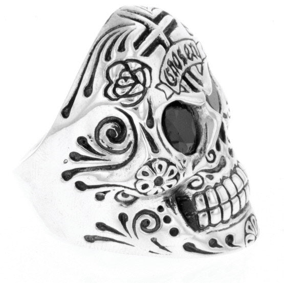 king baby mens skull ring