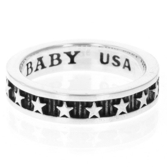 king baby mens star ring