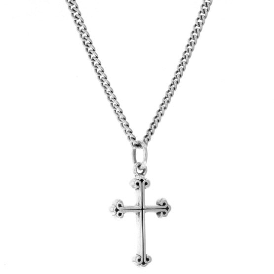 king baby small traditional cross pendant