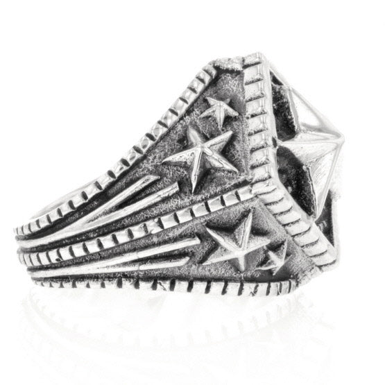King Baby Stackable Pierced Star Ring