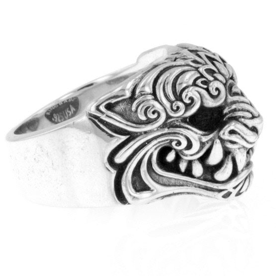 king baby oni mask ring