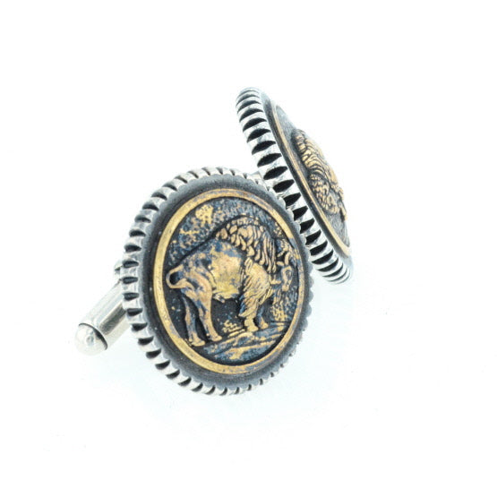 Buffalo Concho Cufflinks