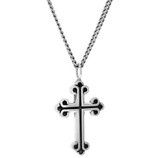 king baby traditional men's cross pendant