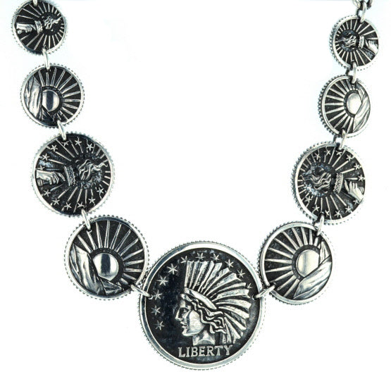 Concho Statement Necklace