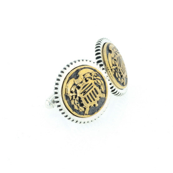 Shield Concho Cufflinks