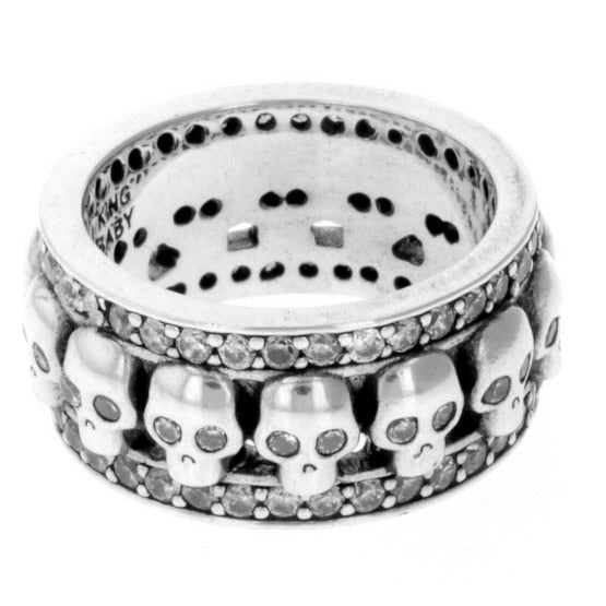 king baby womens skull ring