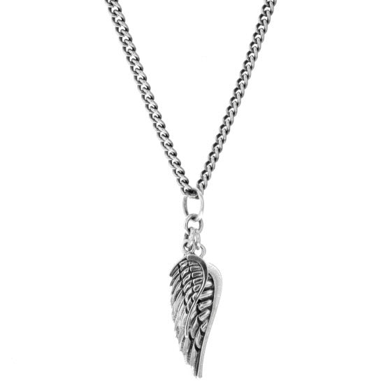 king baby double wing pendant