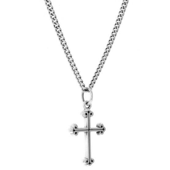 king baby small traditional cross pendant