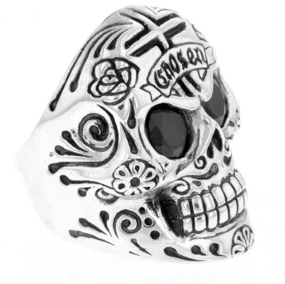 king baby mens skull ring