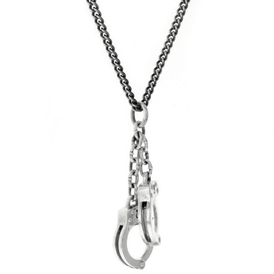 king baby handcuffs pendant