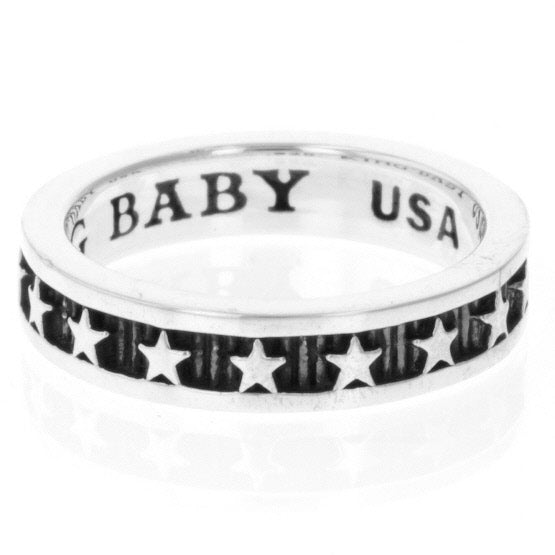 king baby mens star ring