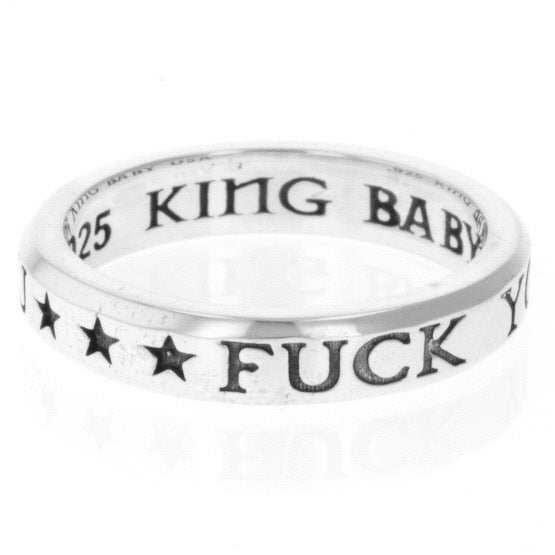 king baby fuck you ring