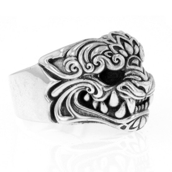 king baby oni mask ring