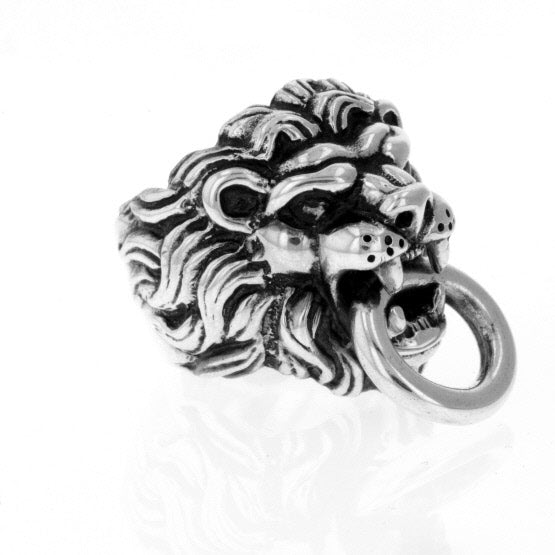 King Baby Lion's Head Ring