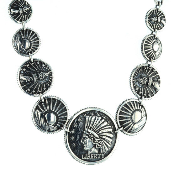 Concho Statement Necklace