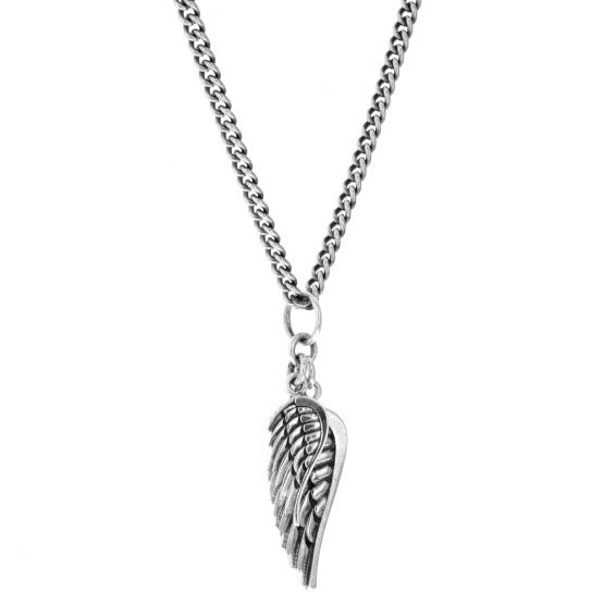 king baby double wing pendant