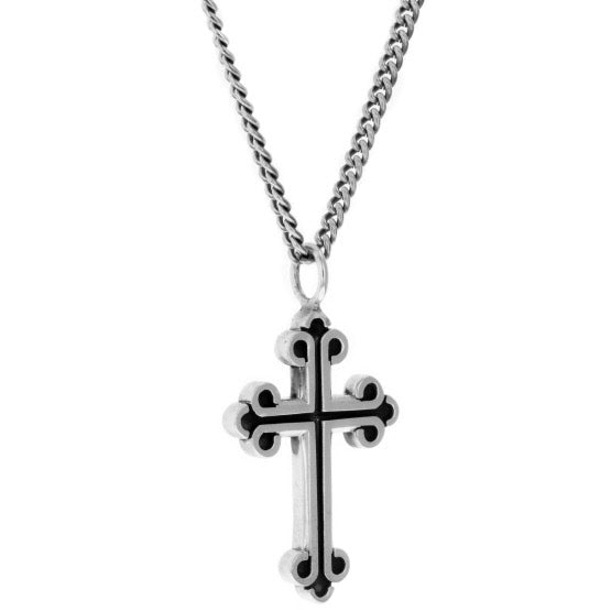 king baby traditional men's cross pendant