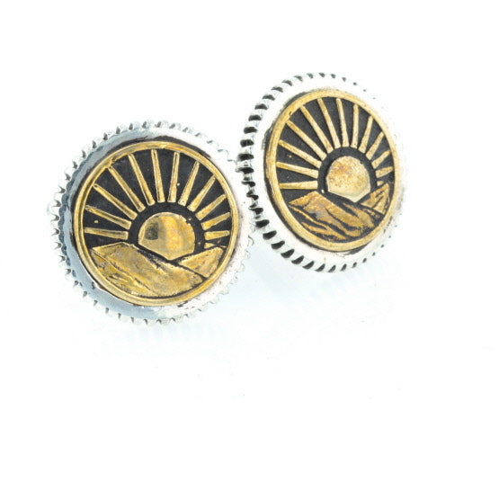 Sun Concho Cufflinks