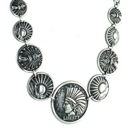 Concho Statement Necklace