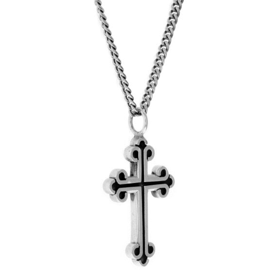 king baby traditional men's cross pendant