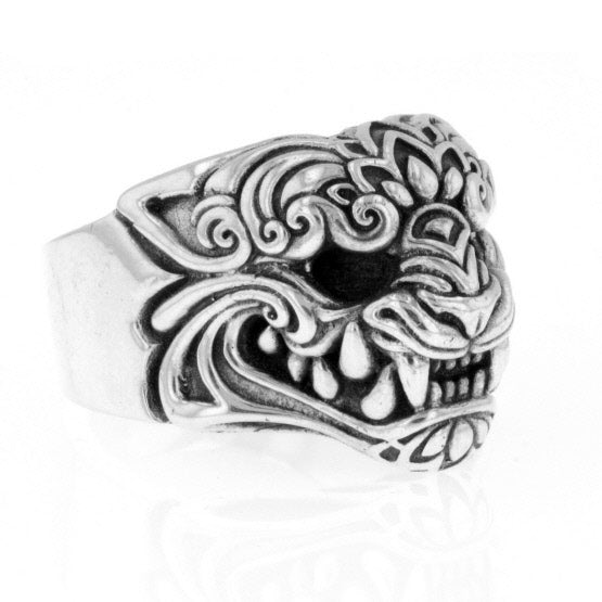 king baby oni mask ring