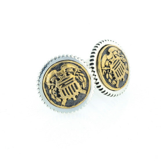 Shield Concho Cufflinks