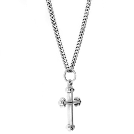 king baby small traditional cross pendant