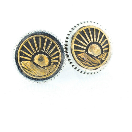 Sun Concho Cufflinks