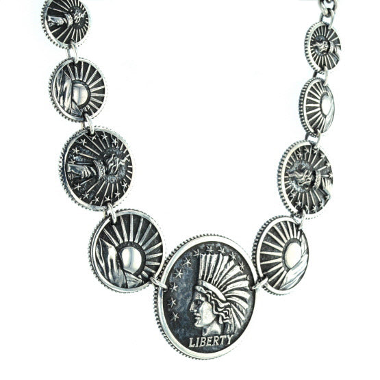 Concho Statement Necklace