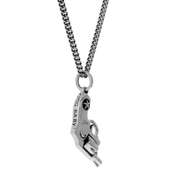 king baby revolver pendant