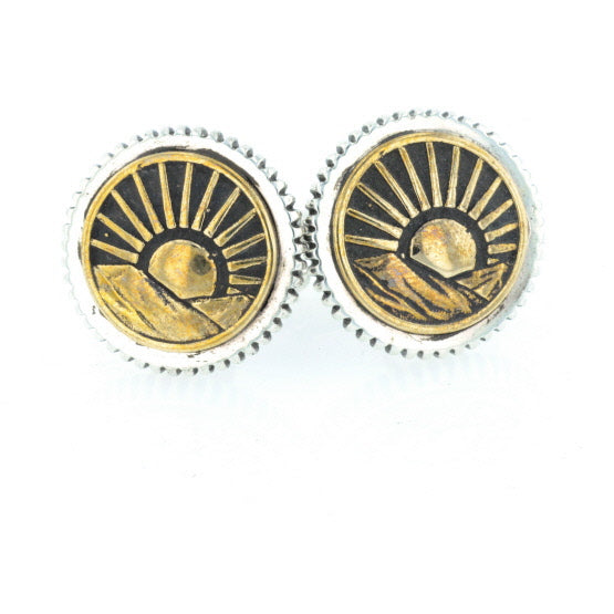 Sun Concho Cufflinks