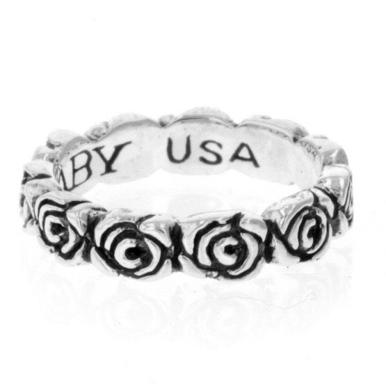 king baby infinity rose ring