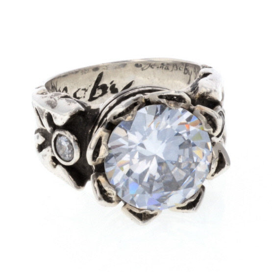 13mm Crown Ring w/ CZ