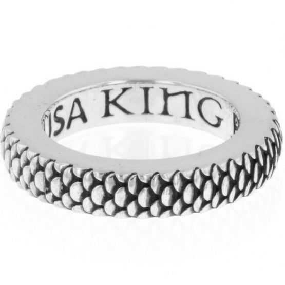 king baby dragon scale ring