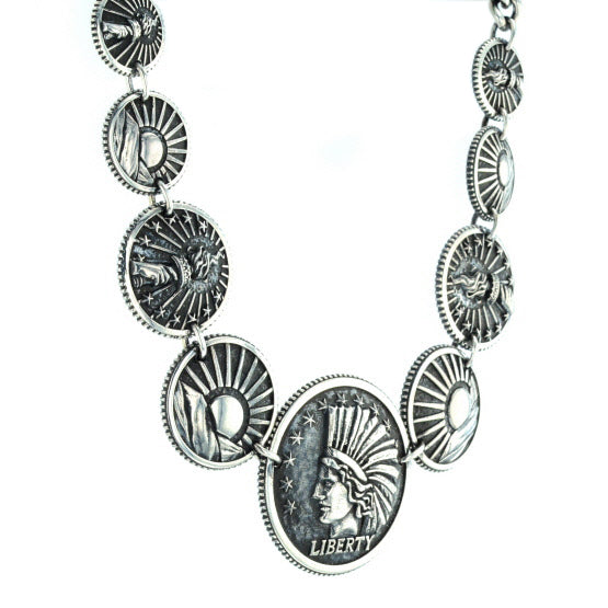 Concho Statement Necklace