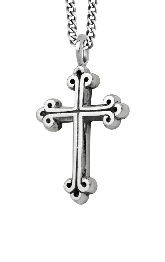 Medium Traditional Cross Pendant