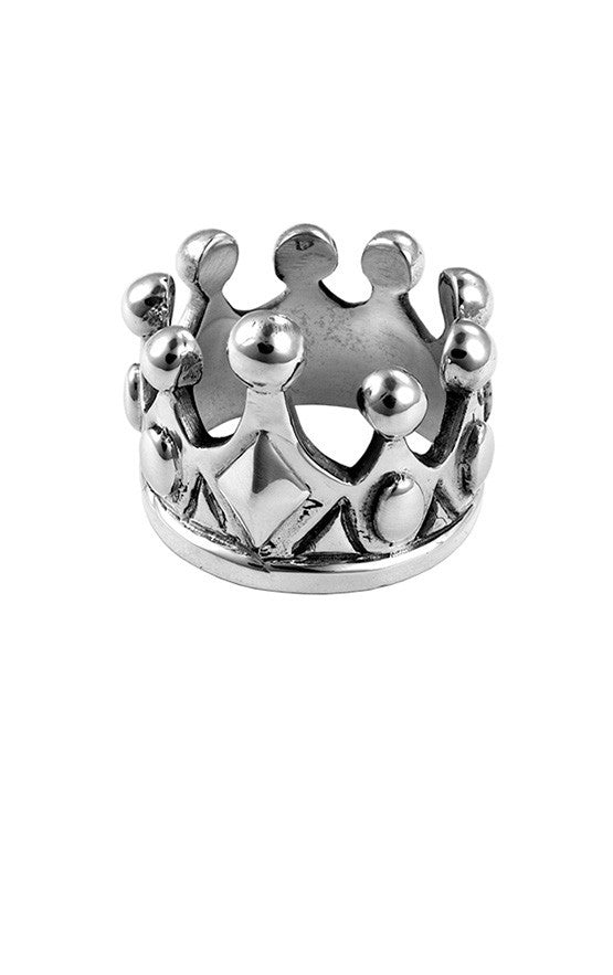 king baby mens crown ring