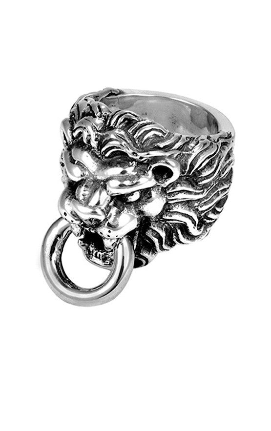 king baby men's lion ring