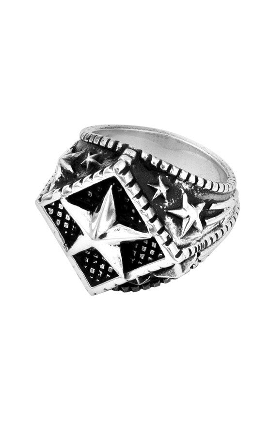 king baby mens star ring