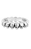 king baby mens skull infinity ring