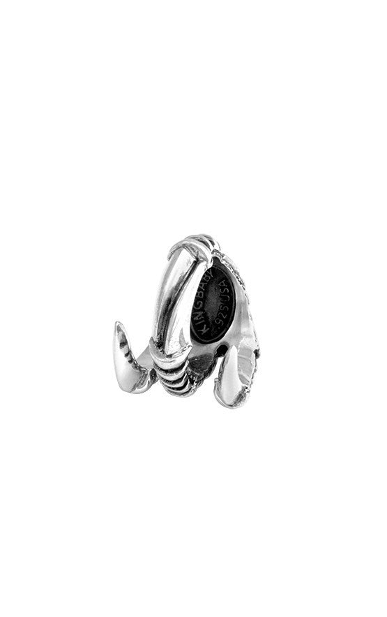 king baby small raven claw ring