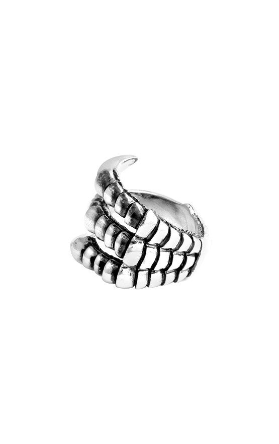 king baby small raven claw ring