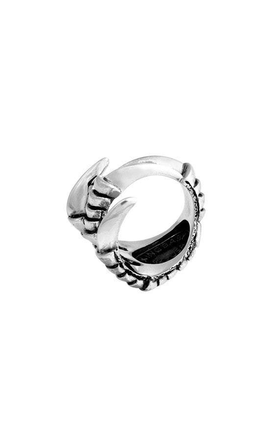 king baby small raven claw ring