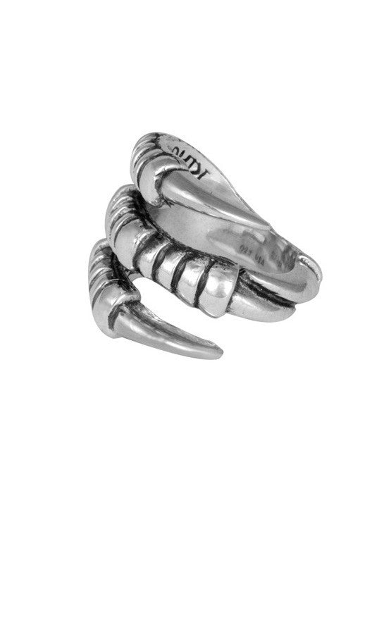 king baby small raven claw ring